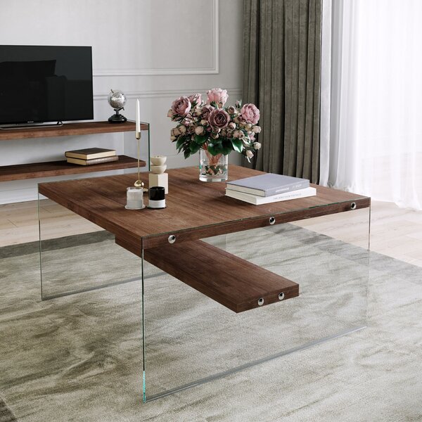 Hanah Home Dohányzóasztal Dió S100