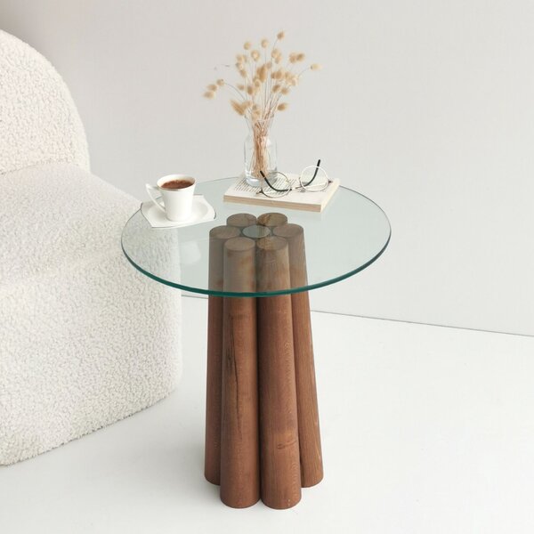 Hanah Home Coffee Table Walnut Pianeta