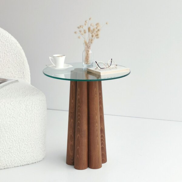 Hanah Home Coffee Table Walnut Pianeta