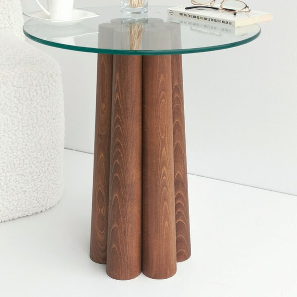 Hanah Home Coffee Table Walnut Pianeta