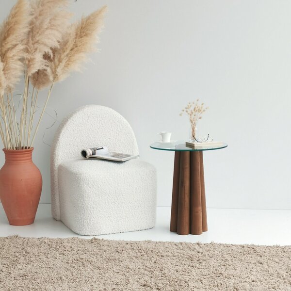 Hanah Home Coffee Table Walnut Pianeta