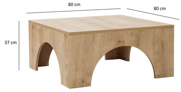 Hanah Home Dohányzóasztal Oak Collesium - Sapphire Oak