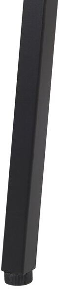 Íróasztal HASTINGS Barna/fekete 100 cm 52 cm
