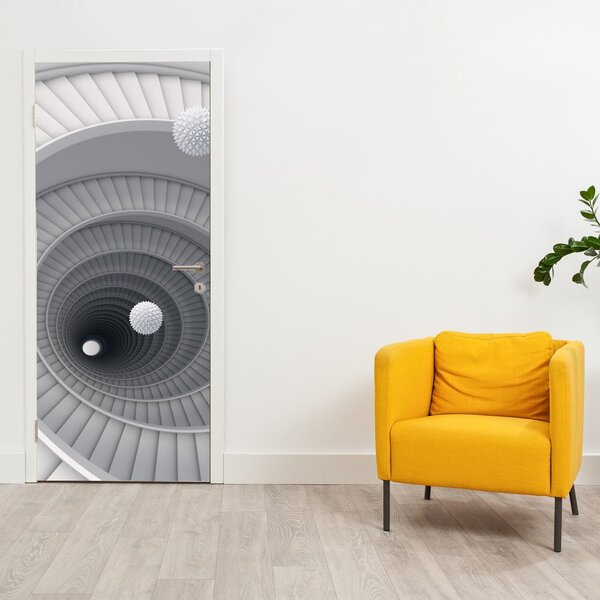 Fotótapéta ajtóra - 3D absztrakció (95x205cm)