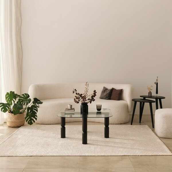 Hanah Home Kei dohányzóasztal, antracit - antracit