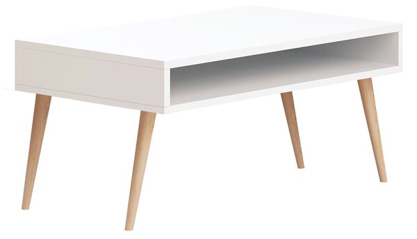 Hanah Home Coffee Table White Via