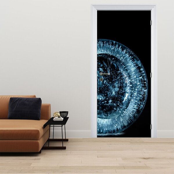 Fotótapéta ajtóra - Jégcseppek (95x205cm)
