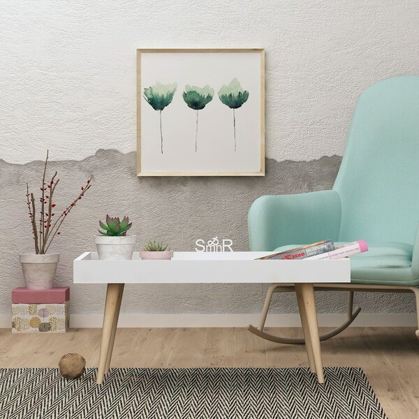 Hanah Home Coffee Table White Cross