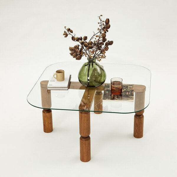 Hanah Home Dohányzóasztal Walnut Kei - Dió