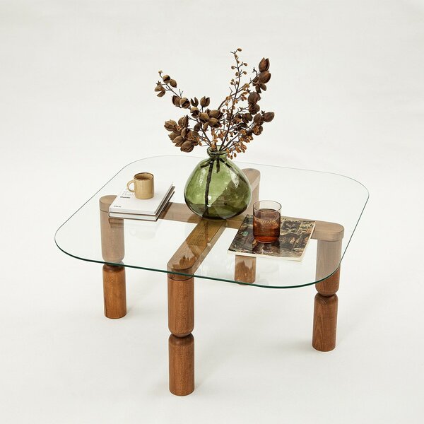 Hanah Home Dohányzóasztal Walnut Kei - Dió