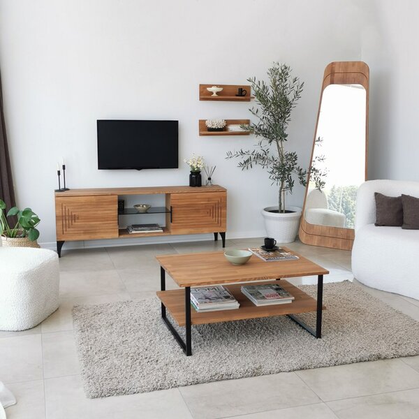 Hanah Home Neta Dohányzóasztal, Tölgy