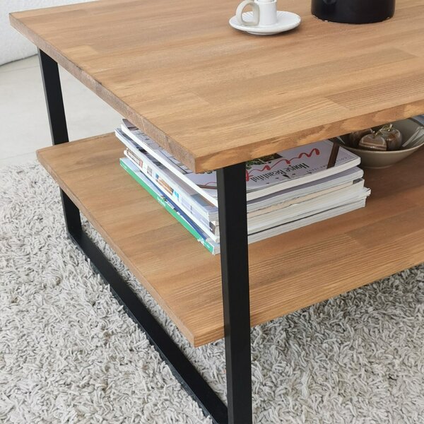 Hanah Home Neta Dohányzóasztal, Tölgy