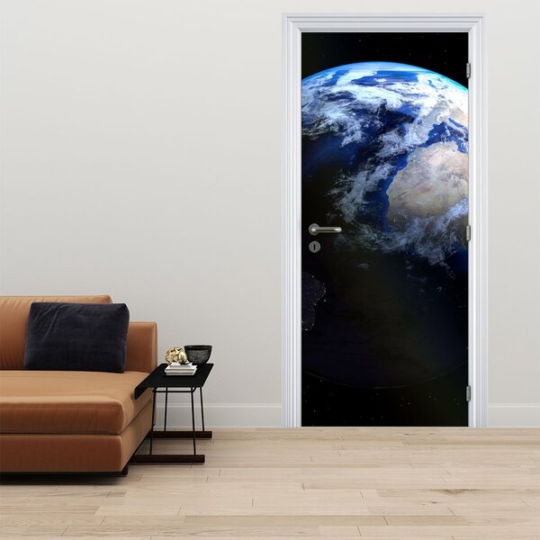Fotótapéta ajtóra - Föld bolygó (95x205cm)