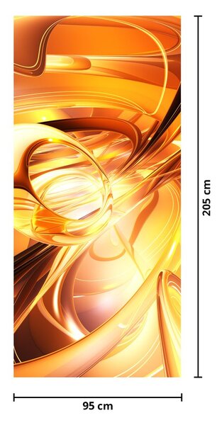 Fotótapéta ajtóra - Absztrakció (95x205cm)