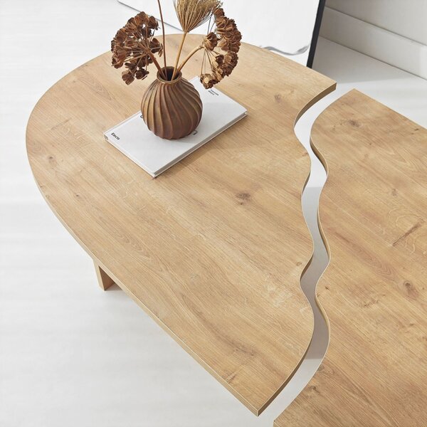 Hanah Home Dohányzóasztal Sapphire Oak Missisipi - Sapphire Oak