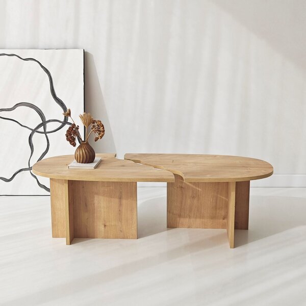 Hanah Home Dohányzóasztal Sapphire Oak Missisipi - Sapphire Oak