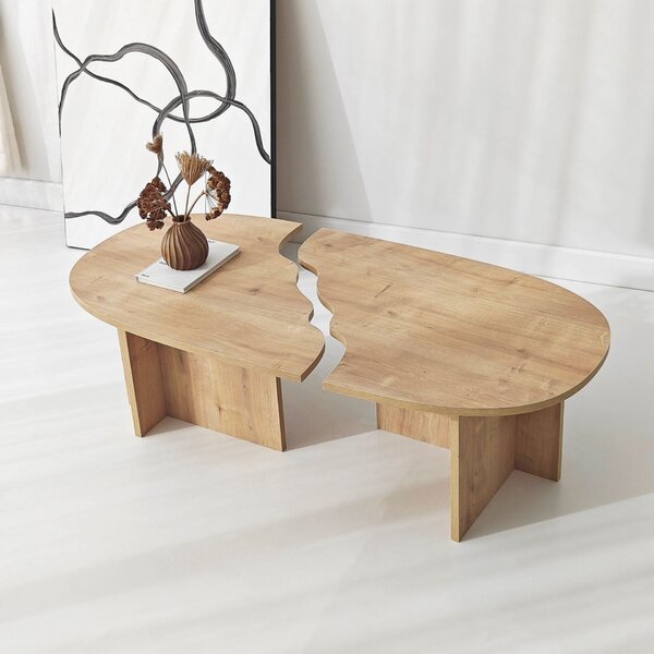 Hanah Home Dohányzóasztal Sapphire Oak Missisipi - Sapphire Oak