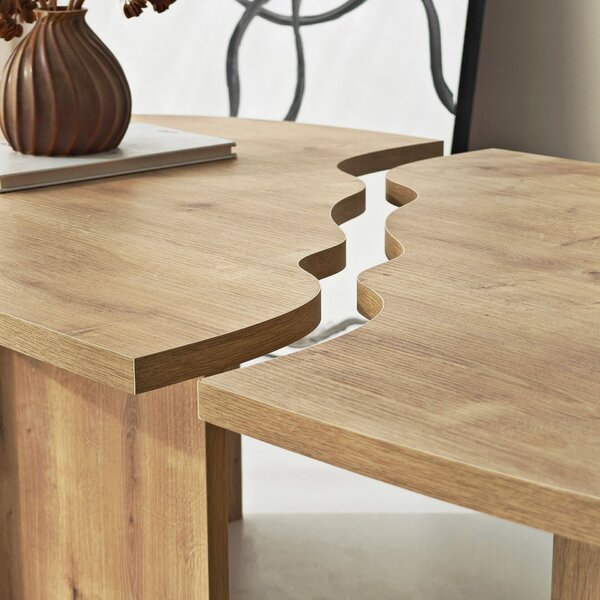 Hanah Home Dohányzóasztal Sapphire Oak Missisipi - Sapphire Oak