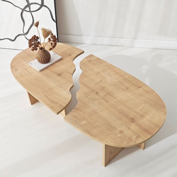 Hanah Home Dohányzóasztal Sapphire Oak Missisipi - Sapphire Oak