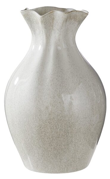 SELINA kerámia váza 35 cm, fehér
