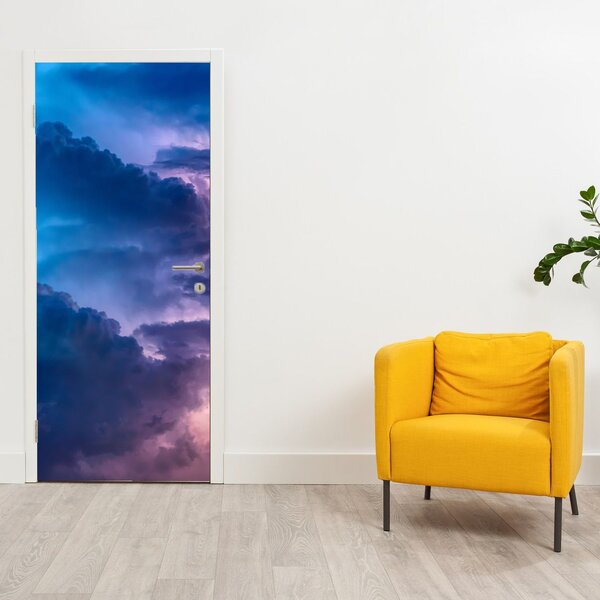 Fotótapéta ajtóra - Felhők (95x205cm)