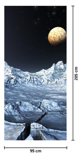 Fotótapéta ajtóra - Univerzum (95x205cm)
