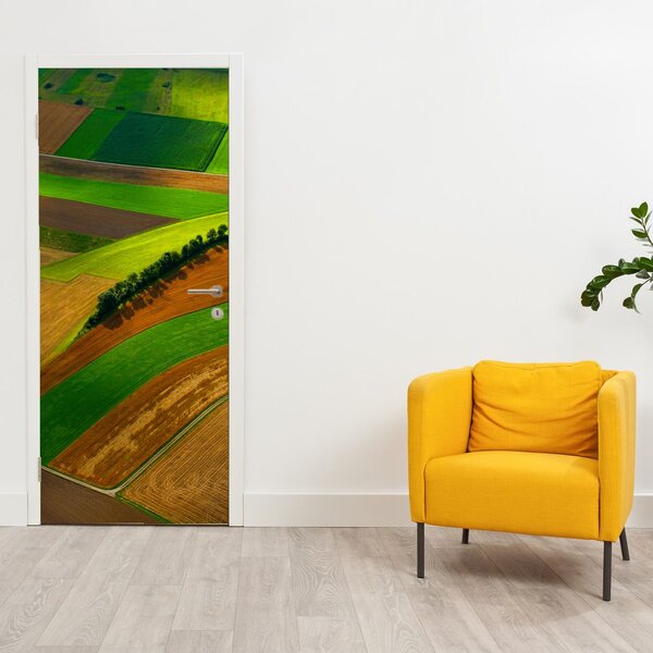 Fotótapéta ajtóra - Mező (95x205cm)