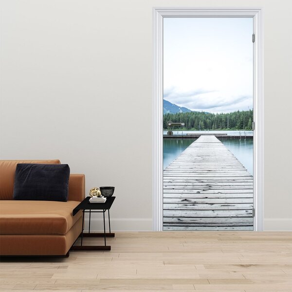 Fotótapéta ajtóra - A mólóból kinézve (95x205cm)