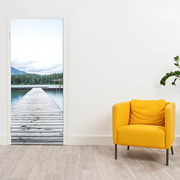 Fotótapéta ajtóra - A mólóból kinézve (95x205cm)