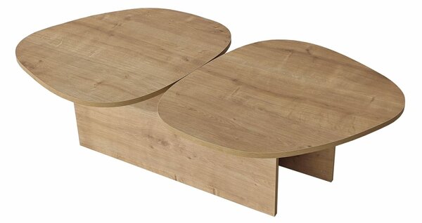 Hanah Home dohányzóasztal, Sapphire Oak Stones - Sapphire Oak
