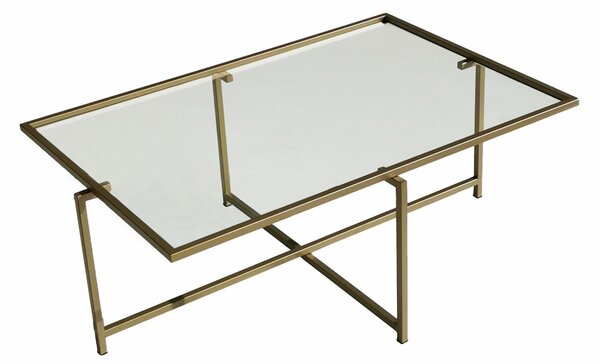 Hanah Home Coffee Table Gold Sun S410