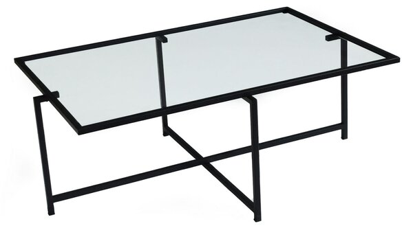 Hanah Home Sun S408 Fekete Dohányzóasztal