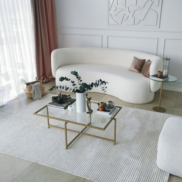 Hanah Home Coffee Table Gold Sun S410