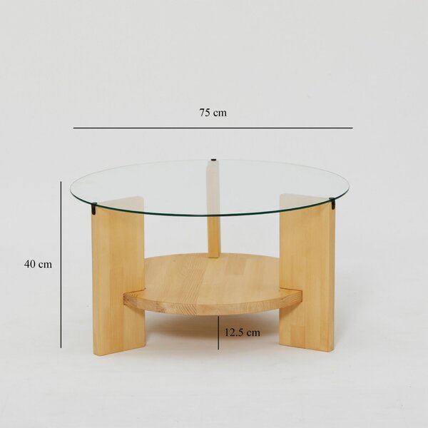 Hanah Home Coffee Table Oak Mahal - Oak