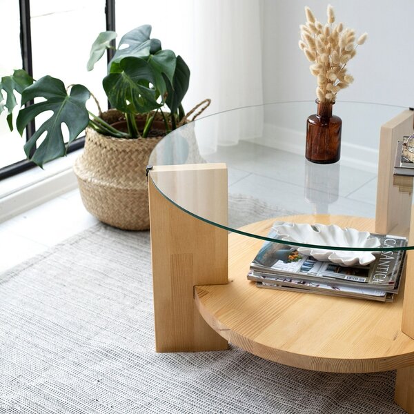 Hanah Home Coffee Table Oak Mahal - Oak