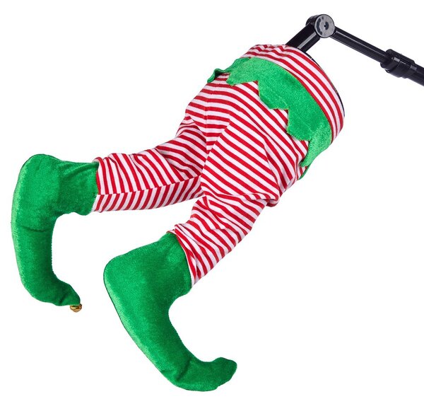 X-MAS mozgó dekoráció, manóláb