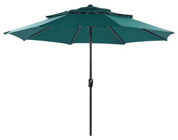 Napernyő 285 cm BIBIONE Smaragdzöld