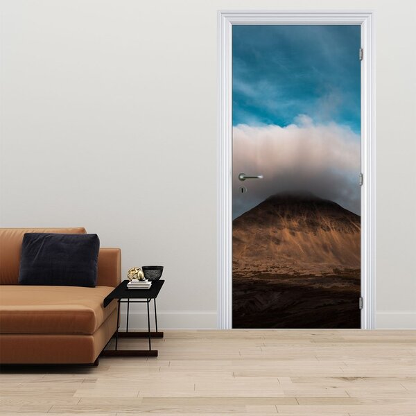 Fotótapéta ajtóra - Felhő a csúcs felett (95x205cm)