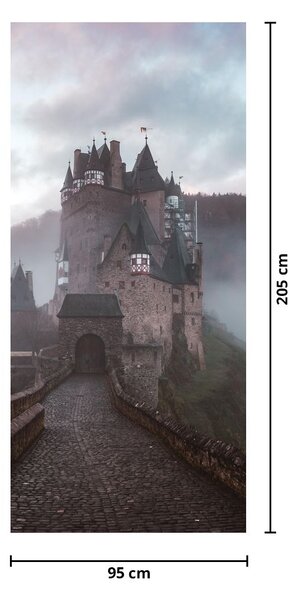 Fotótapéta ajtóra - Eltz kastély (95x205cm)