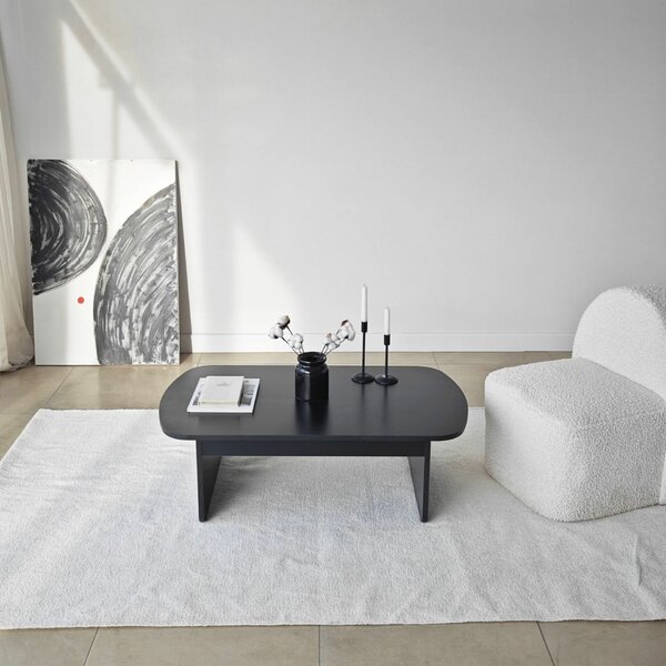 Hanah Home Theseus Dohányzóasztal - Fekete