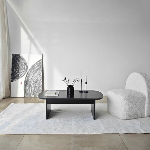 Hanah Home Theseus Dohányzóasztal - Fekete