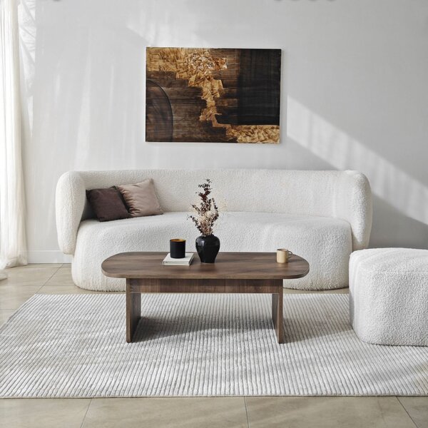 Hanah Home dohányzóasztal diófa Theseus