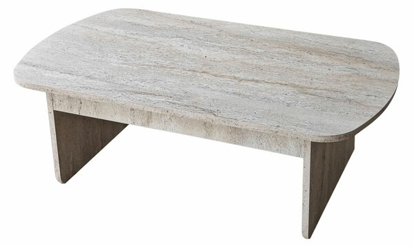 Hanah Home Coffee Table Travertine Theseus - Travertine
