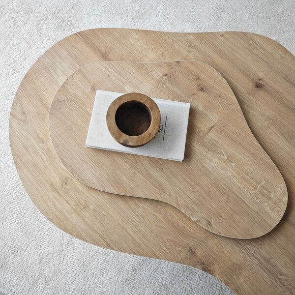 Hanah Home Sapphire Oak Melted dohányzóasztal - Sapphire Oak