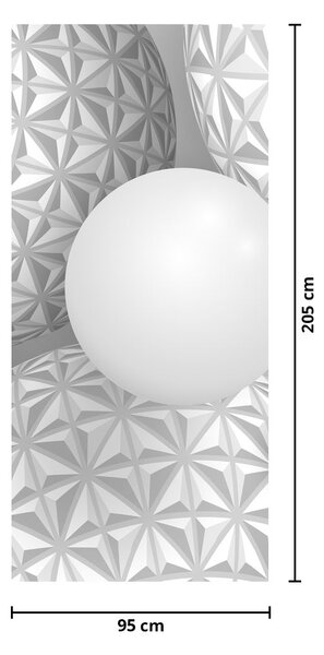 Fotótapéta ajtóra - 3D motívum (95x205cm)