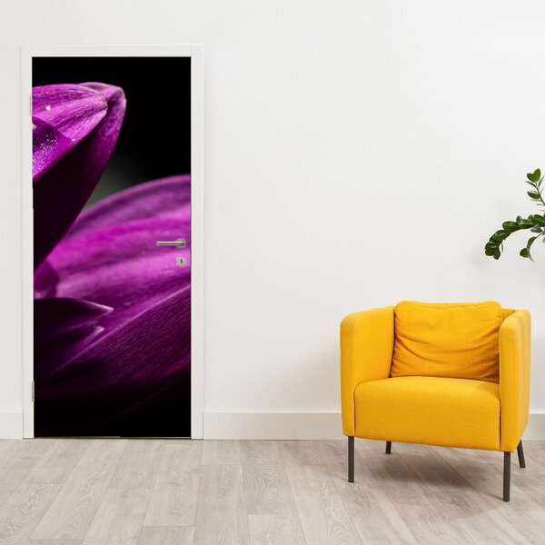 Fotótapéta ajtóra - Vízcsepp (95x205cm)