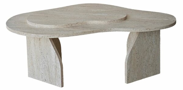 Hanah Home Coffee Table Travertine Melted - Travertine