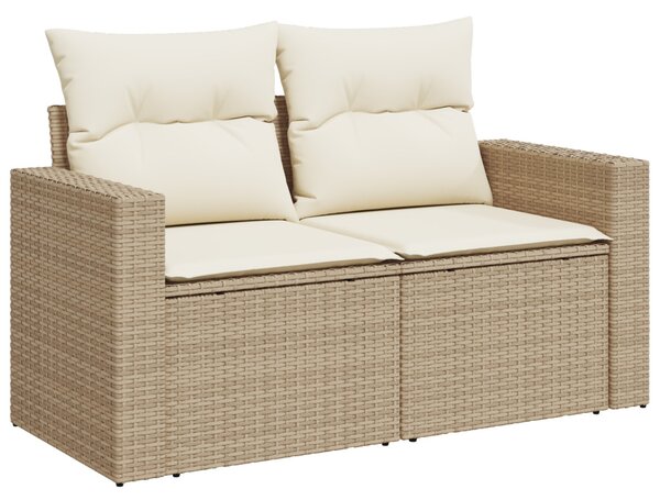 Kerti Kanapé Szett 13 db 10-Ülőhelyek száma Beige és krém