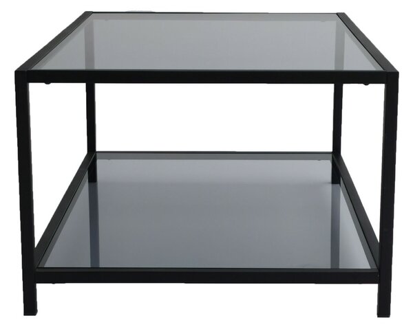 Hanah Home Coffee Table Fume Black Astro sehpa / füme temperli cam S400F