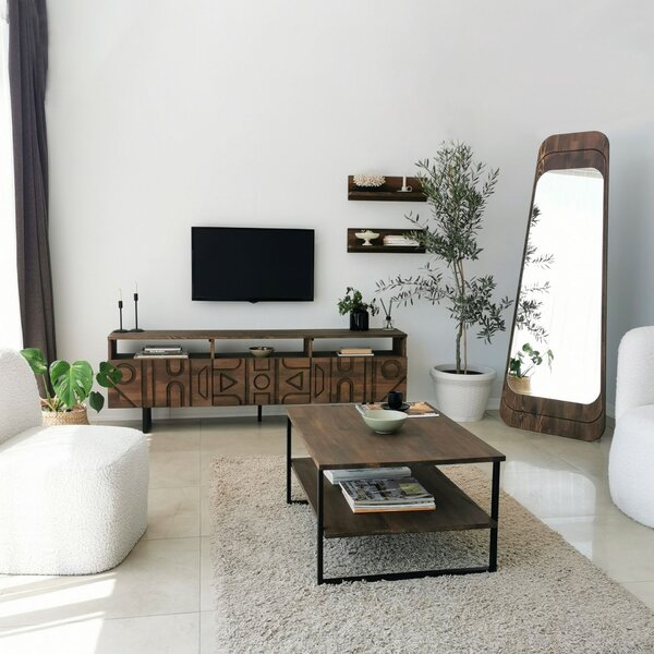 Hanah Home Neta dohányzóasztal - dió